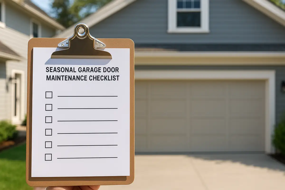 Seasonal Garage Door Maintenance Checklist for Boston Residents