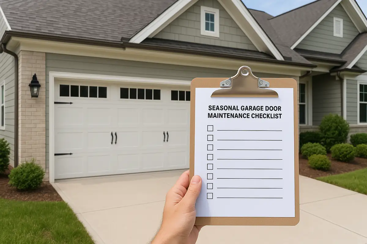 Seasonal Garage Door Maintenance Checklist for Boston Residents