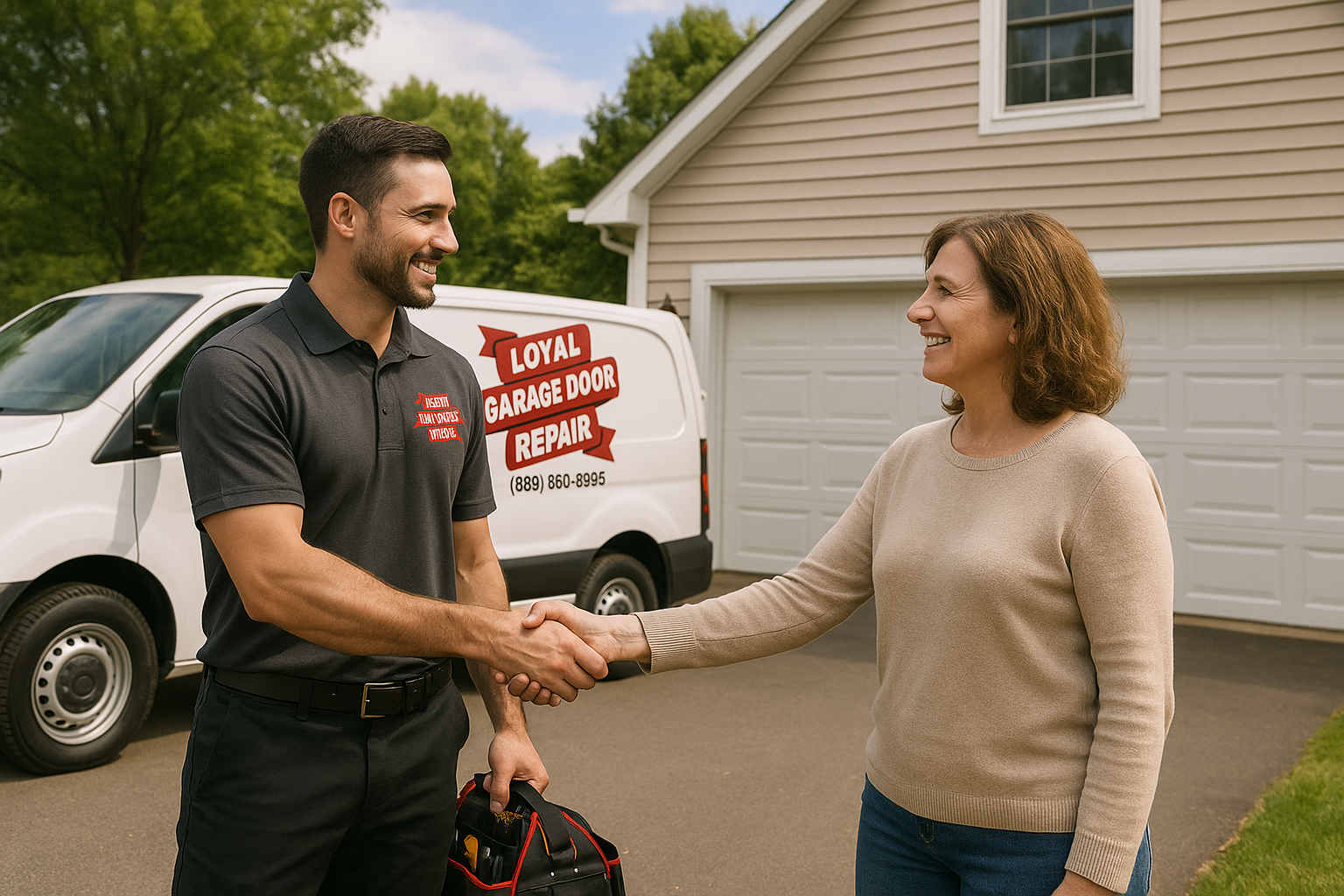 Garage door services in Boston, MA