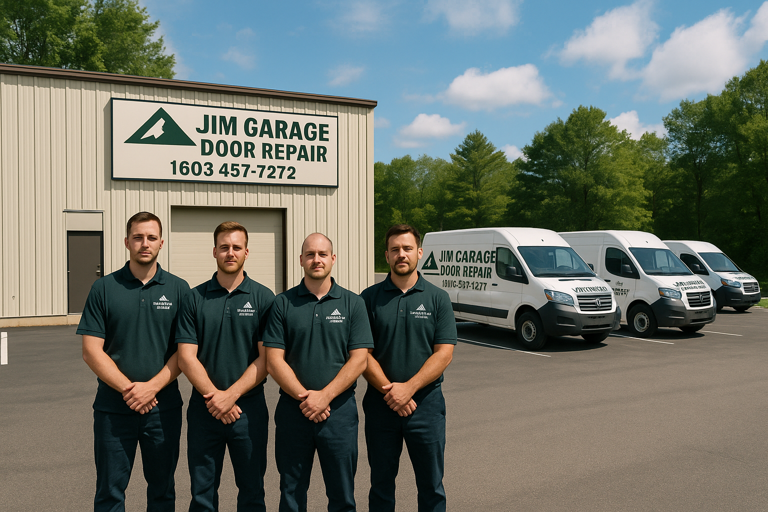 Professional garage door service in Boston